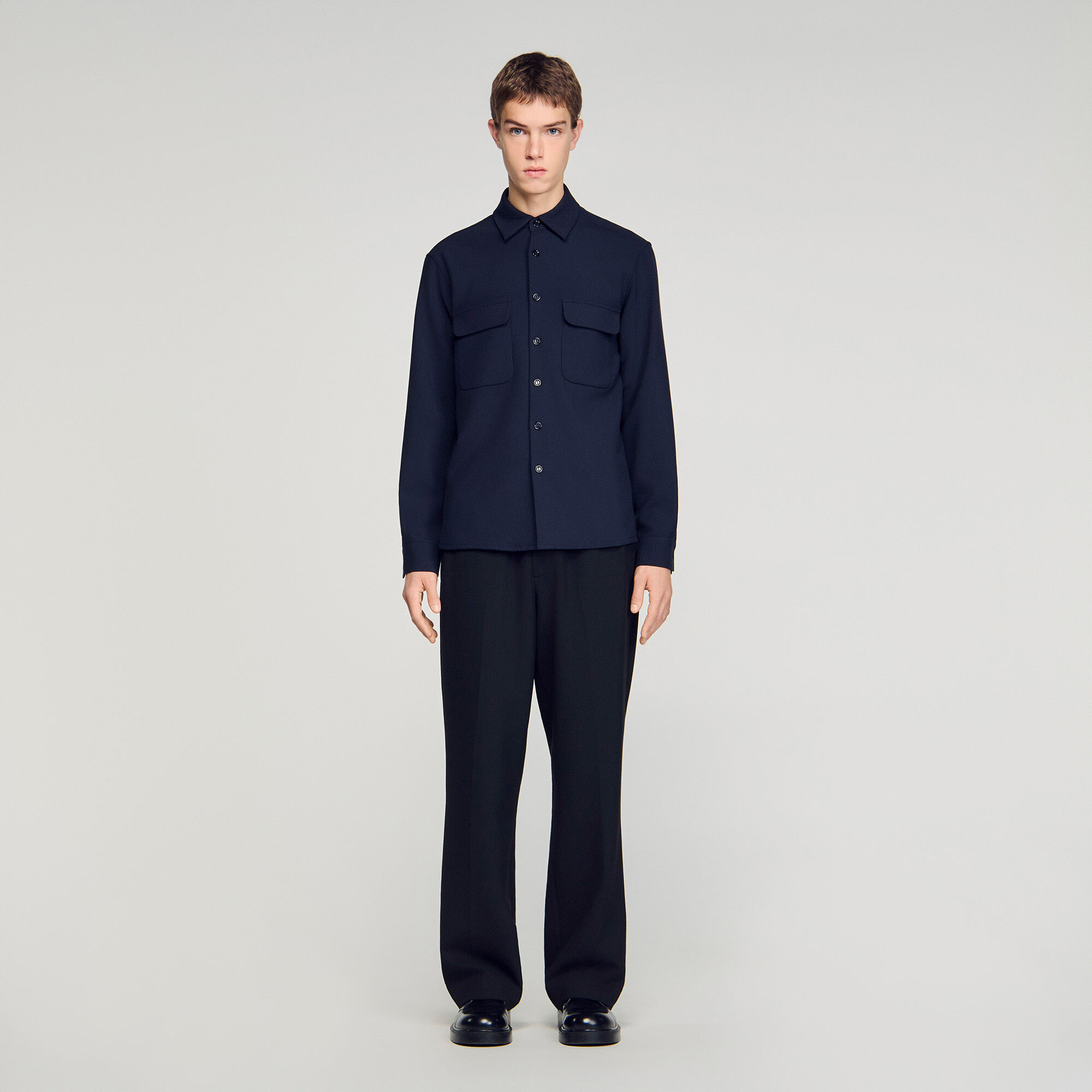 Patch pocket shirt
