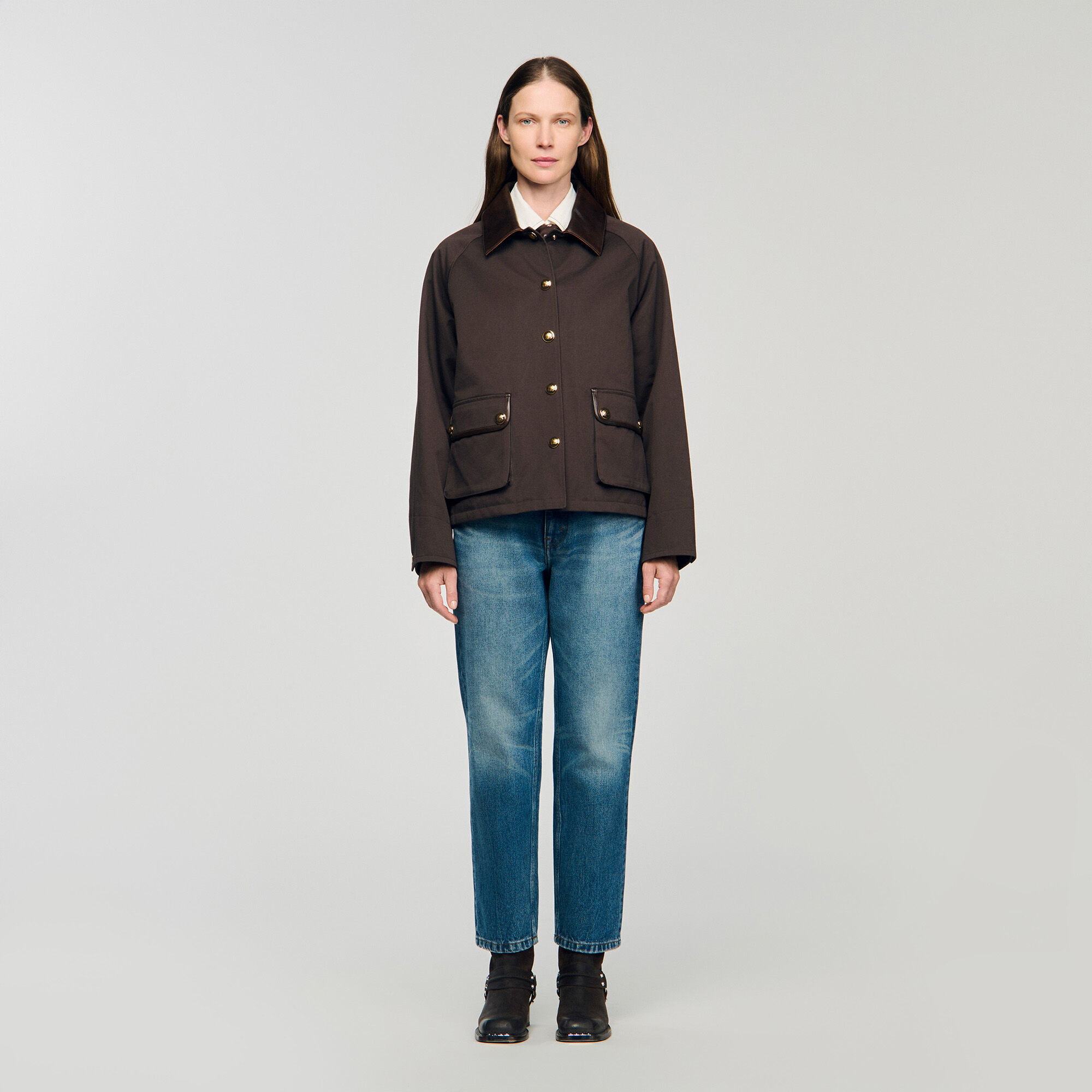 Gabardine coat