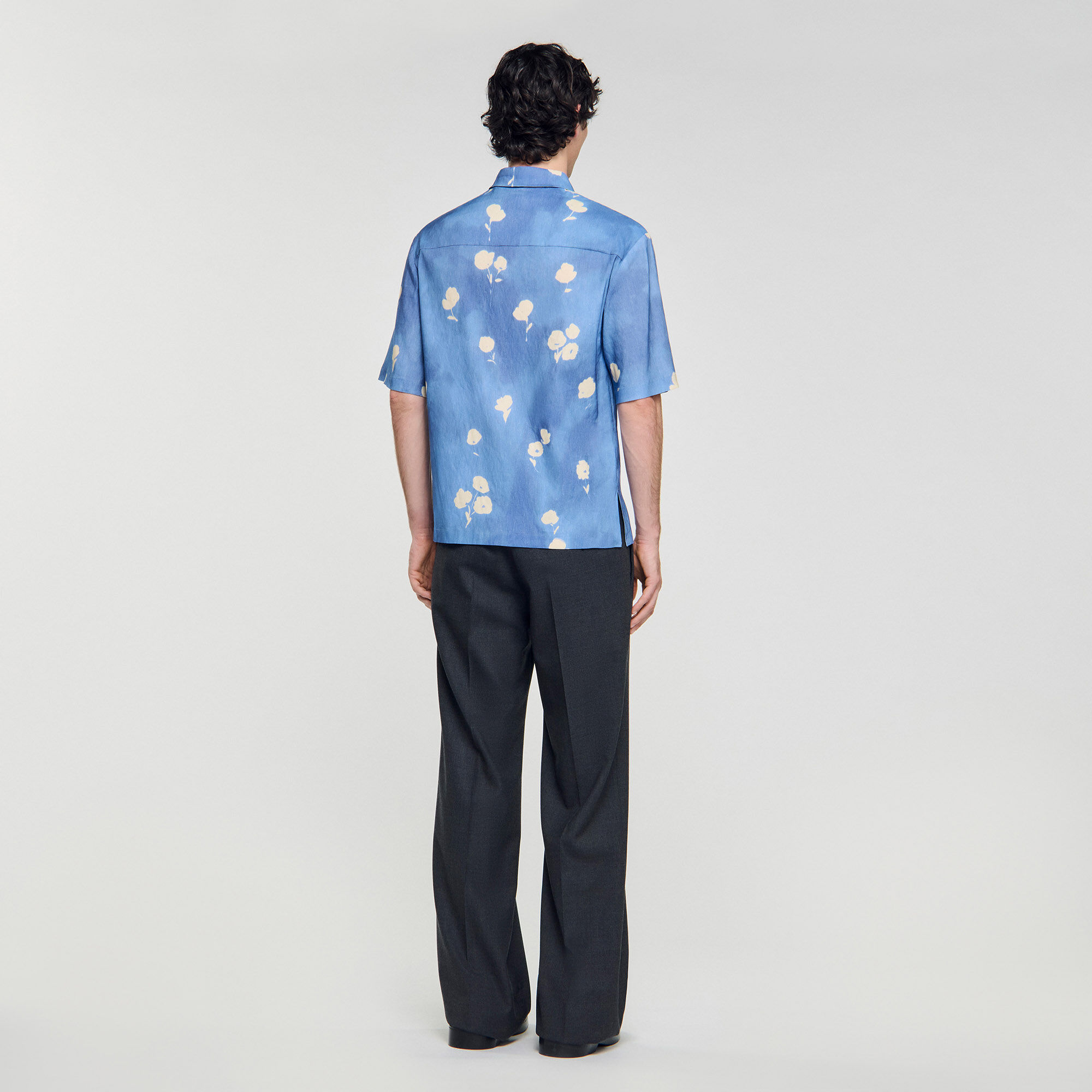 Abstract Floral Shirt