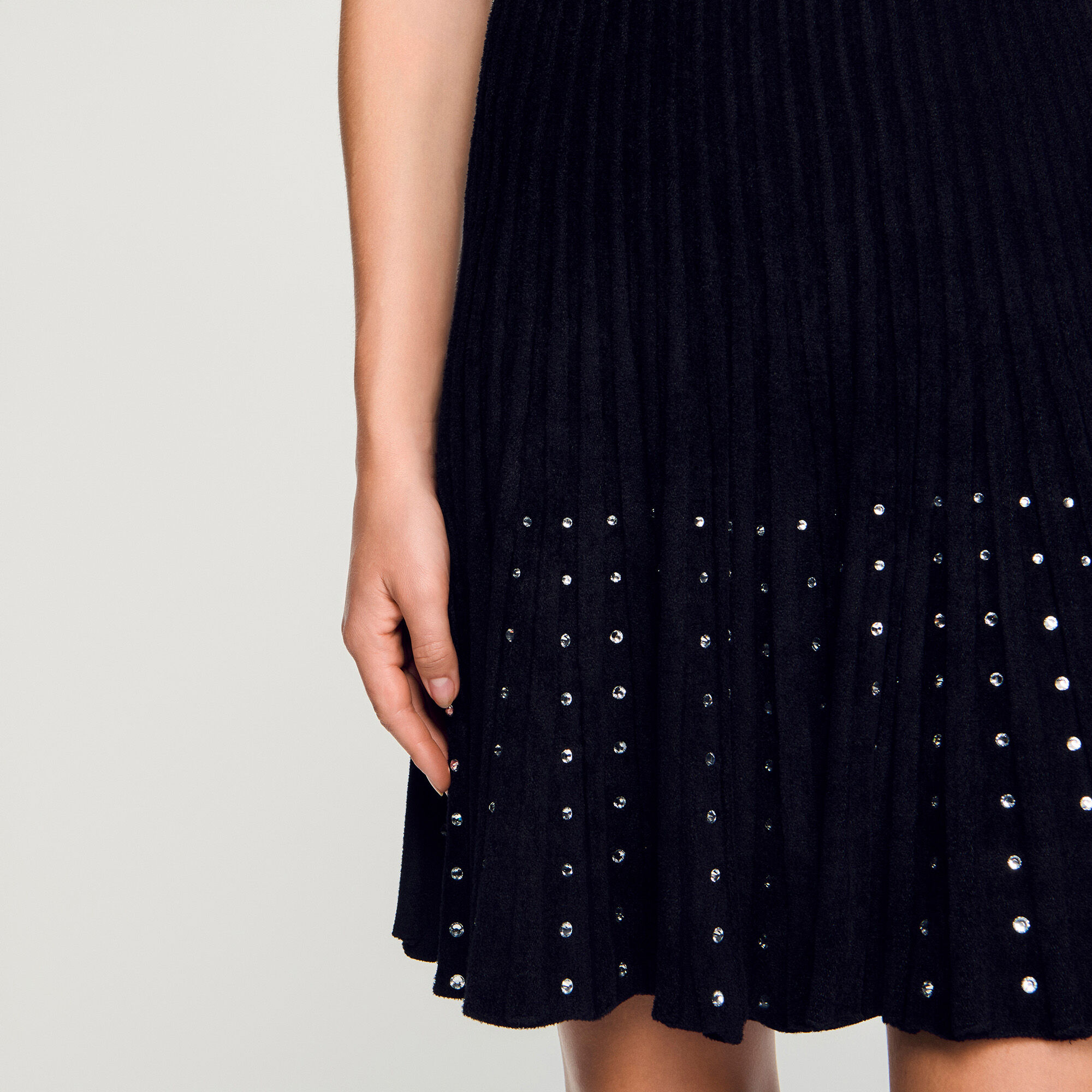 Mini rhinestone dress