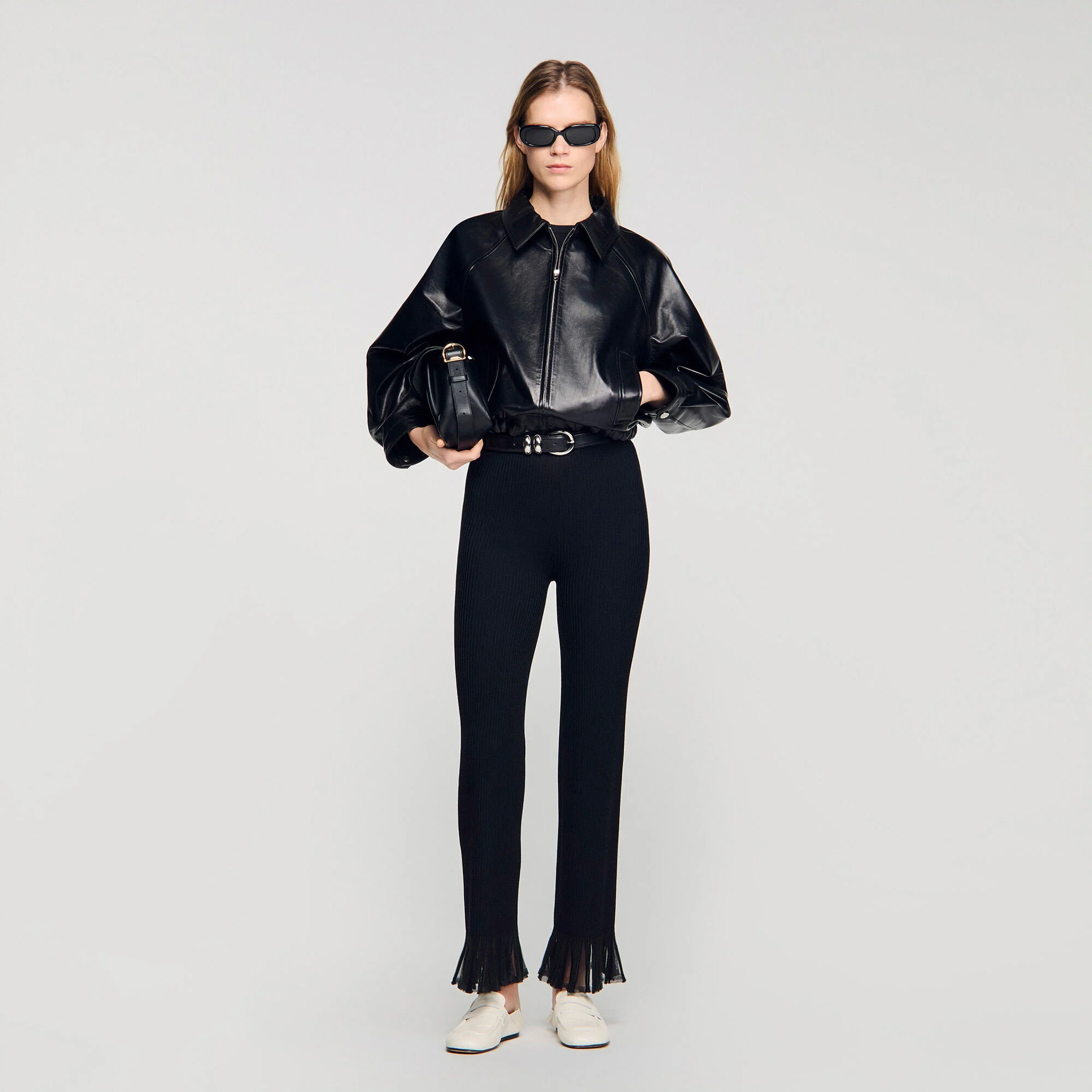 Lamb leather jacket