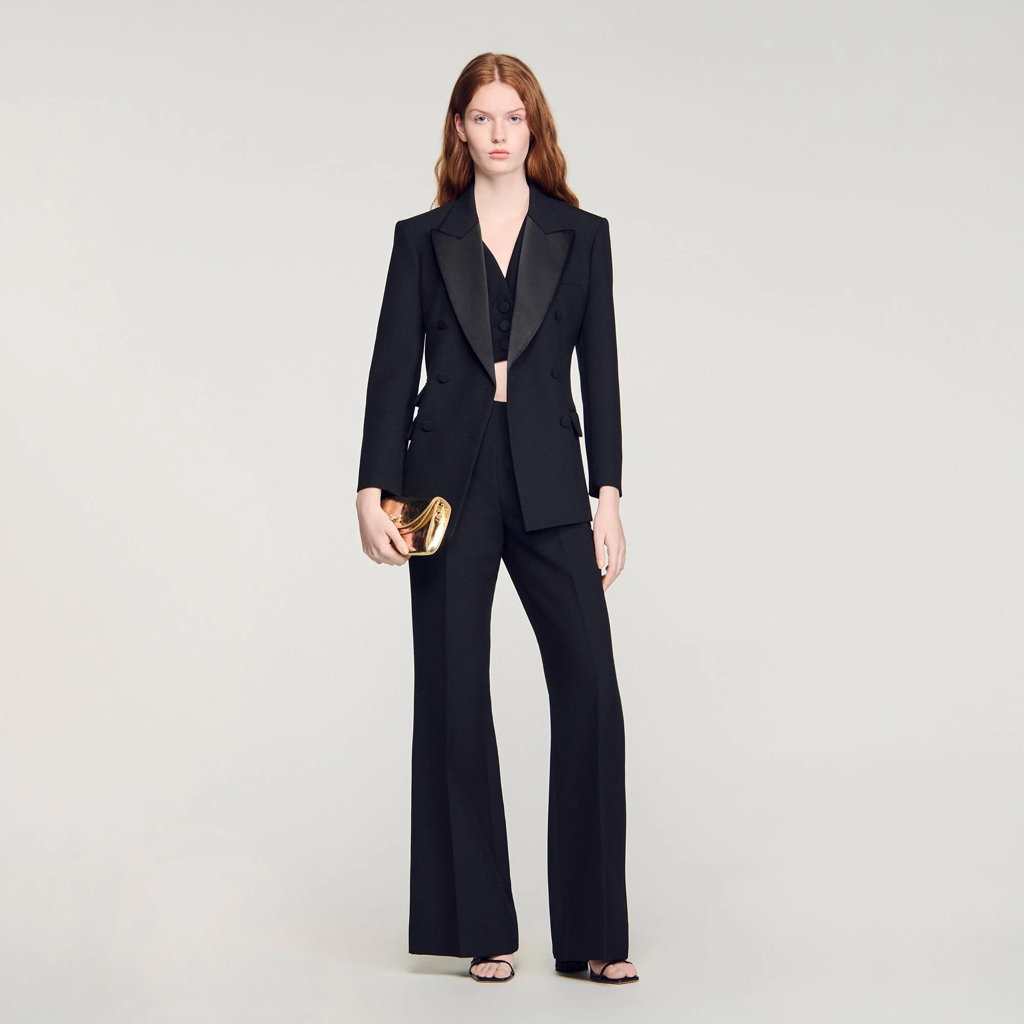 Pocket detail trousers