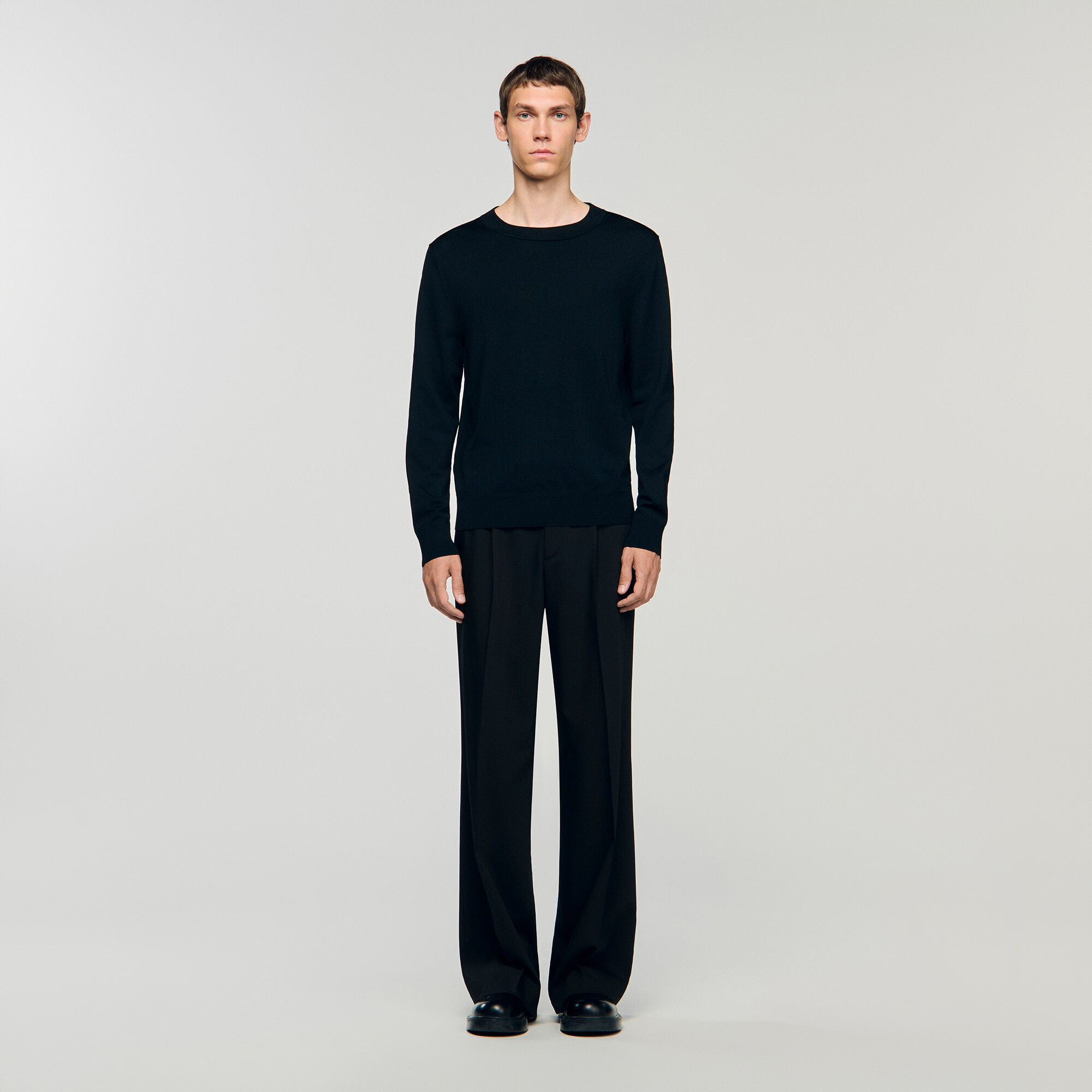 Fine knit sweater