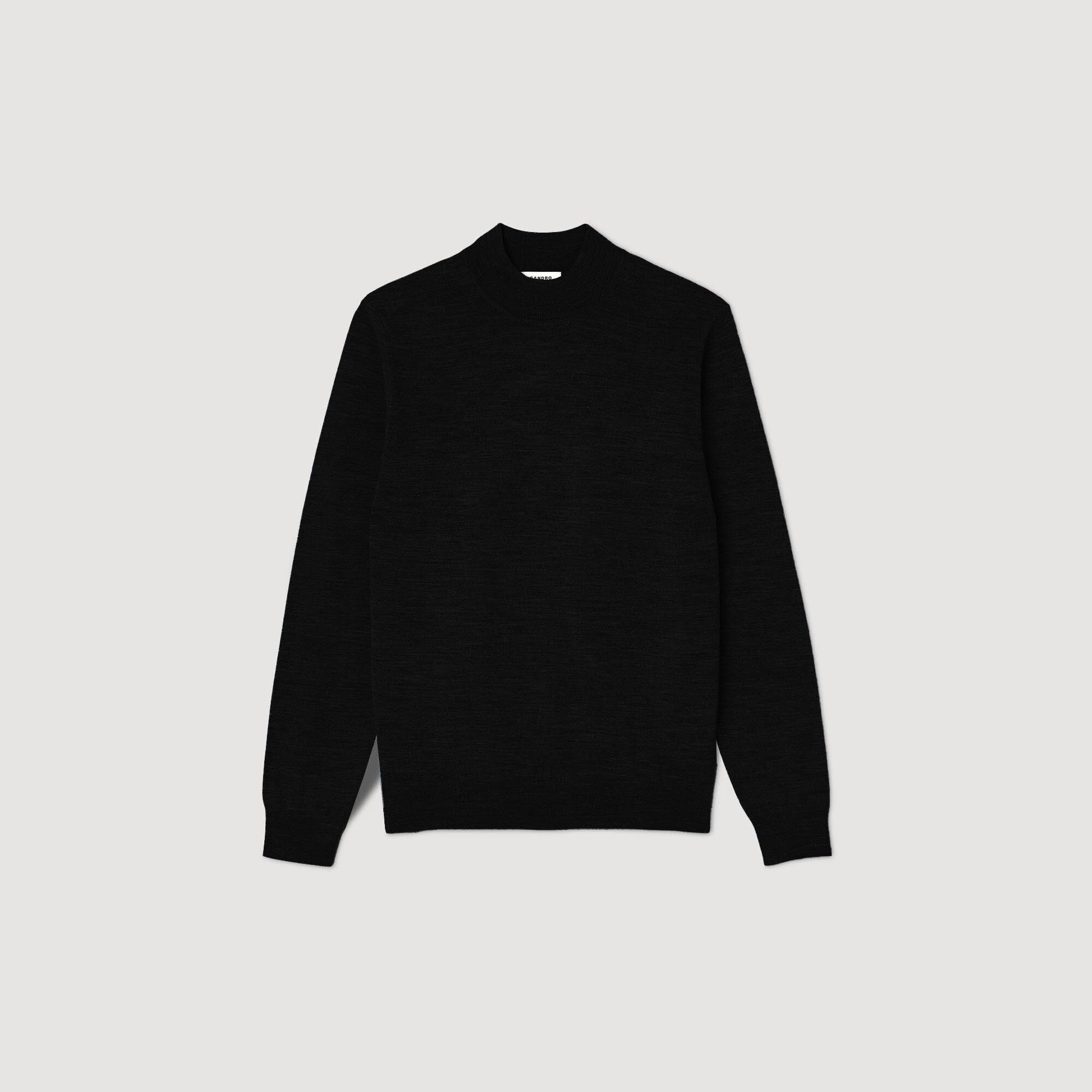Mock neck sweater