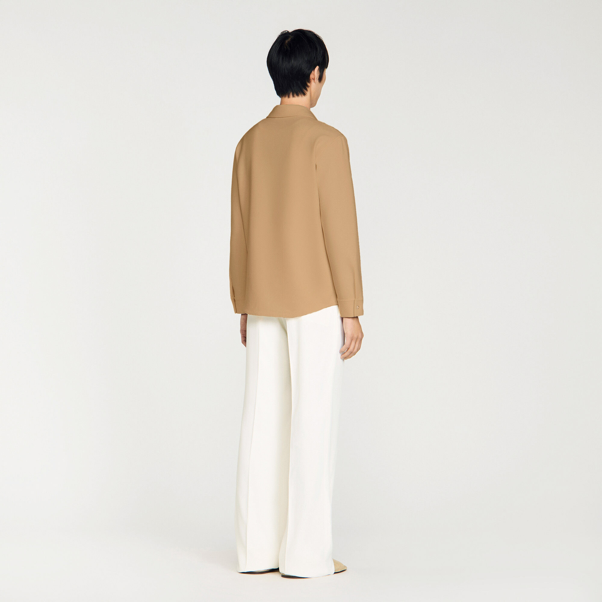 Long-sleeved jersey shirt