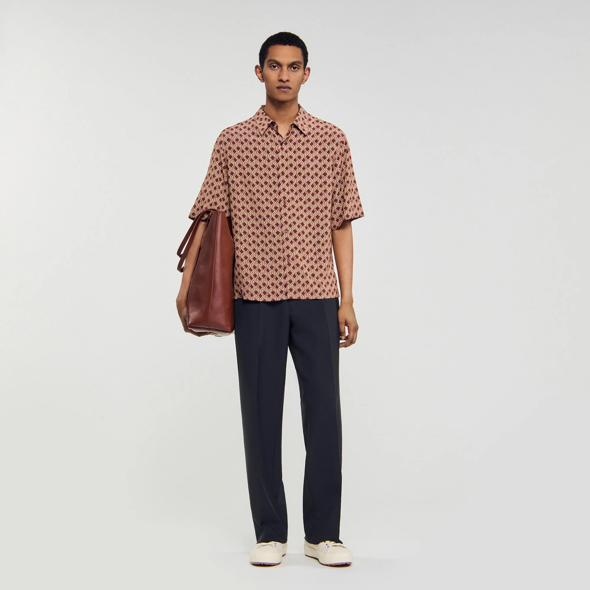 Rope print shirt